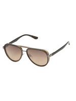 ATMOSPHERE Lunettes de soleil BOWIE / Crystal Brown - Brown Gradient Mirror