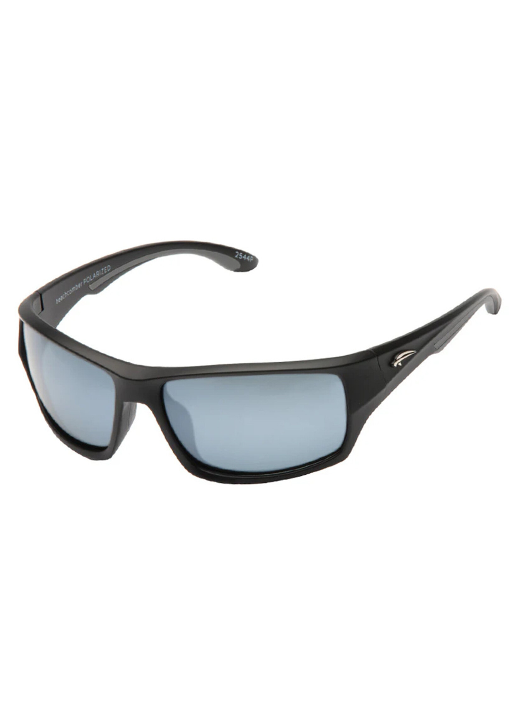 ATMOSPHERE Lunettes de soleil BEACHCOMBER / Matte Black - Smoke Flash
