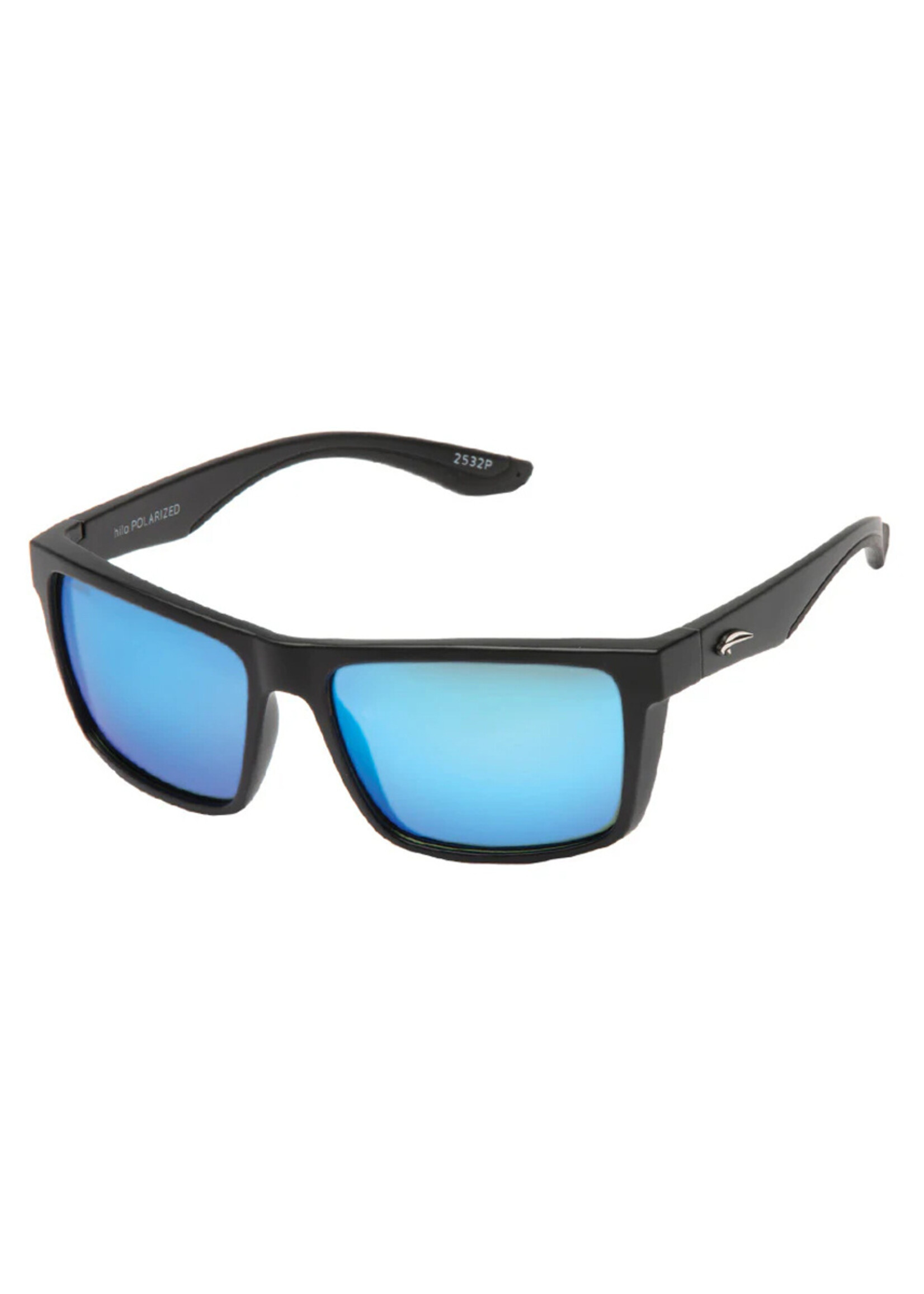 ATMOSPHERE Lunettes de soleil HILO / Matte Black - Blue Revo