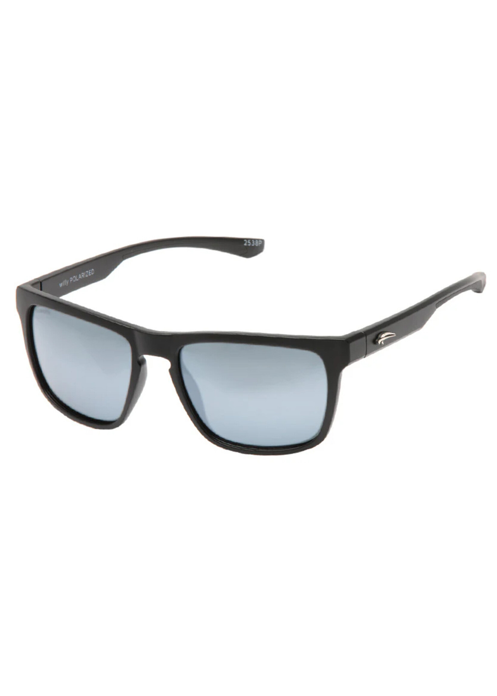 ATMOSPHERE Lunettes de soleil WILLY / Matte Black - Smoke Flash