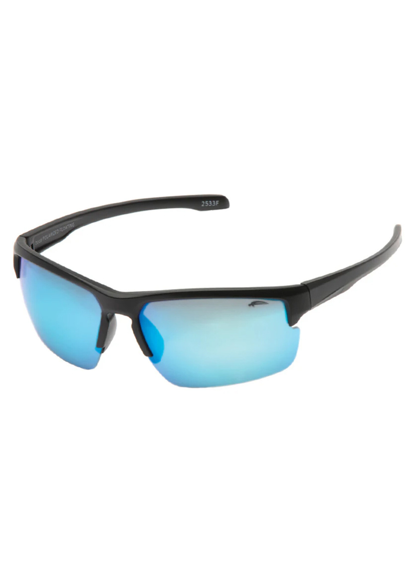 ATMOSPHERE Lunettes de soleil BOCA / Matte Black - Blue Revo