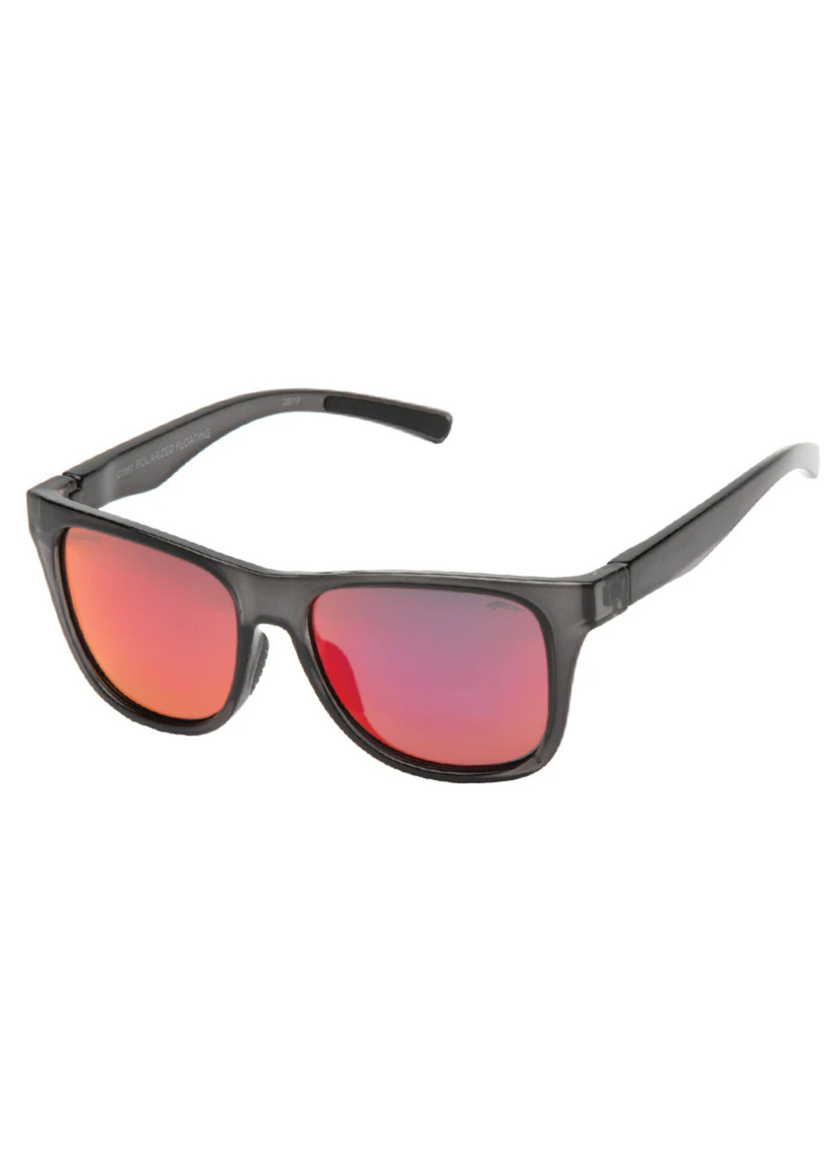 ATMOSPHERE Lunettes de soleil COAST / Crystal Dark Grey - Red Revo