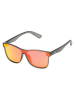 URBAN ELEMENT Lunettes de soleil SUSHI / Matte Crystal Dark Grey - Red Revo