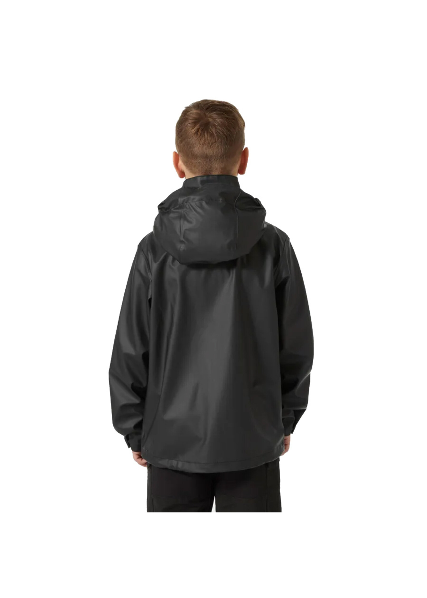 HELLY HANSEN Veste imperméable JR MOSS / Noir (Enfant)