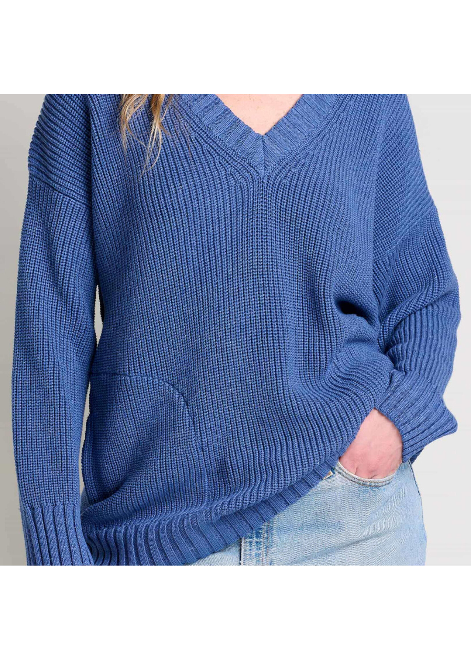 TOAD & CO Chandail BUTTE OVERSIZED / Kyanite (Femme)