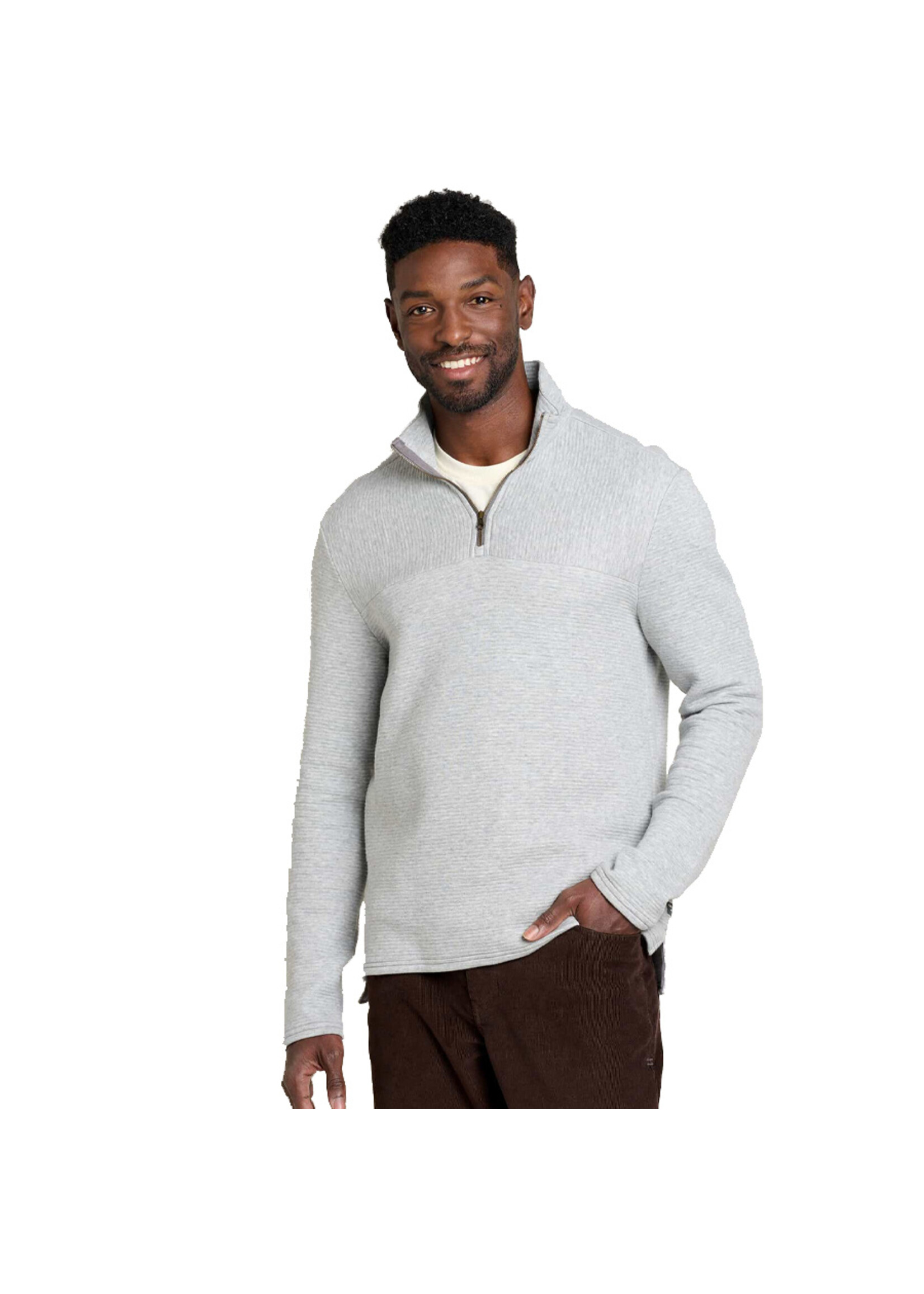 TOAD & CO Chandail MOONWAKE / Heather grey (Homme)