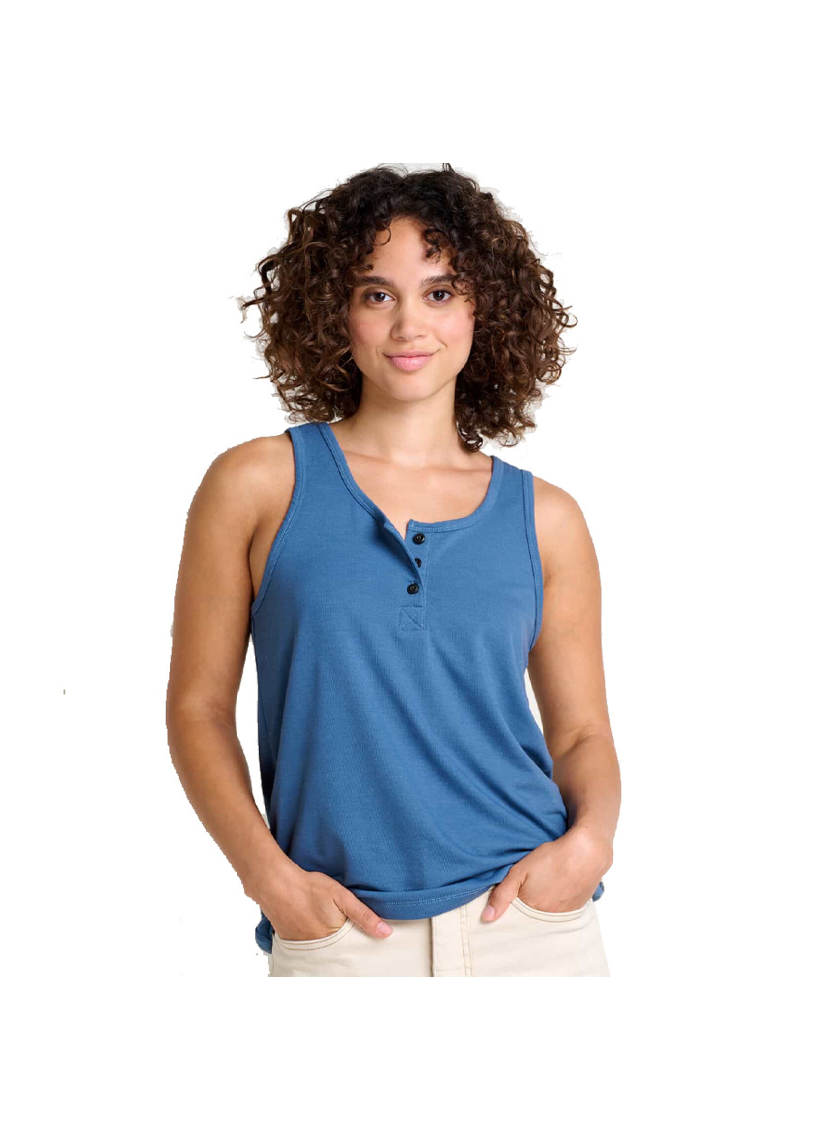 TOAD & CO Camisole PIRU HENLEY / Pacific blue (Femme)