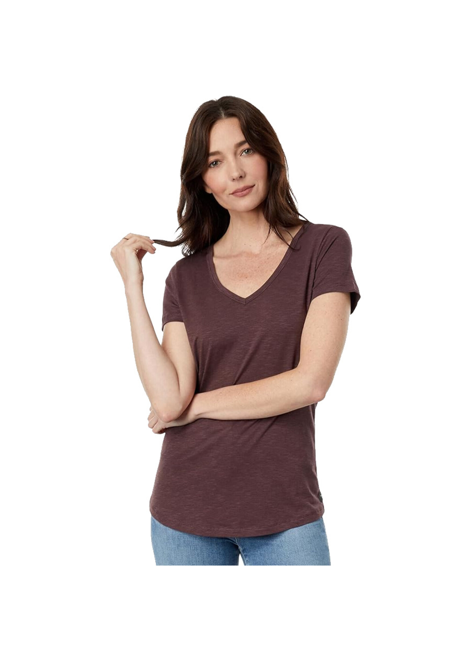 TOAD & CO T-shirt MARLEY II / Raisin (Femme)
