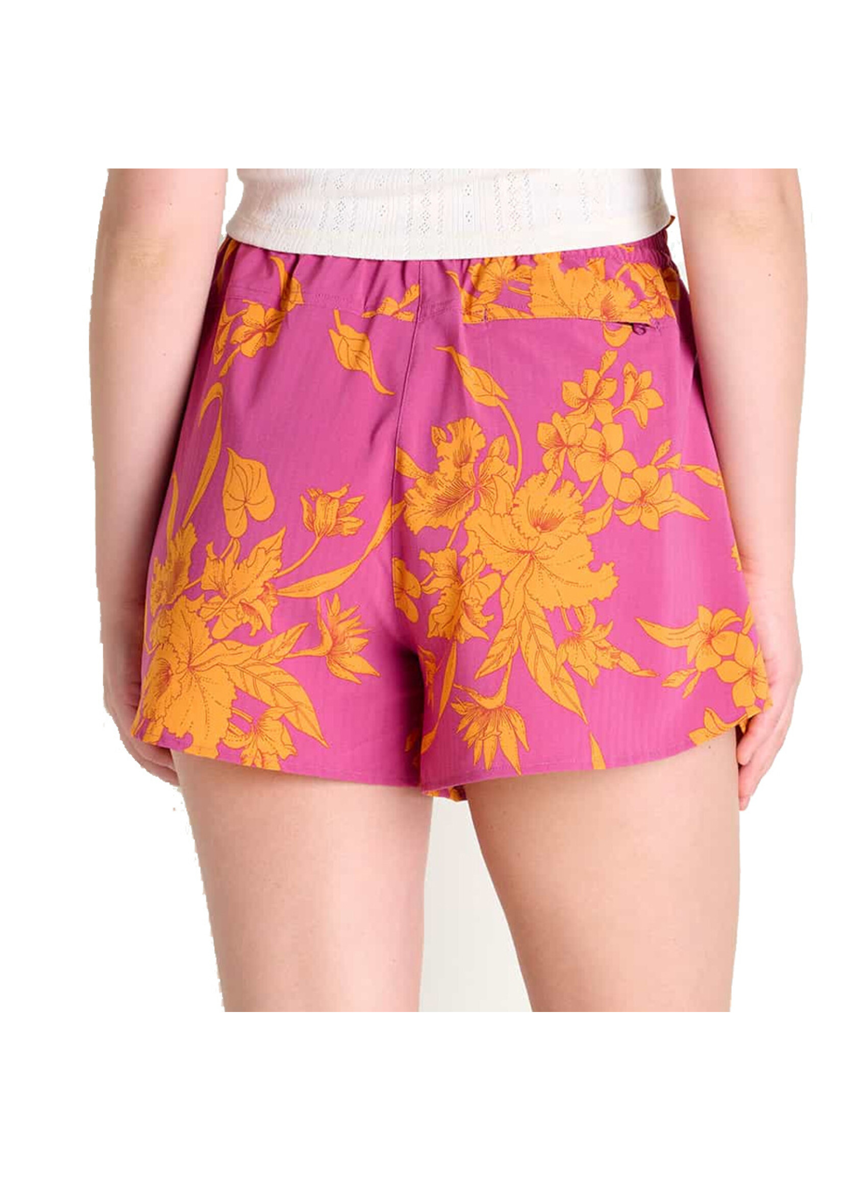 TOAD & CO Short SUNKISSED II / Flame leaf texture print (Femme)