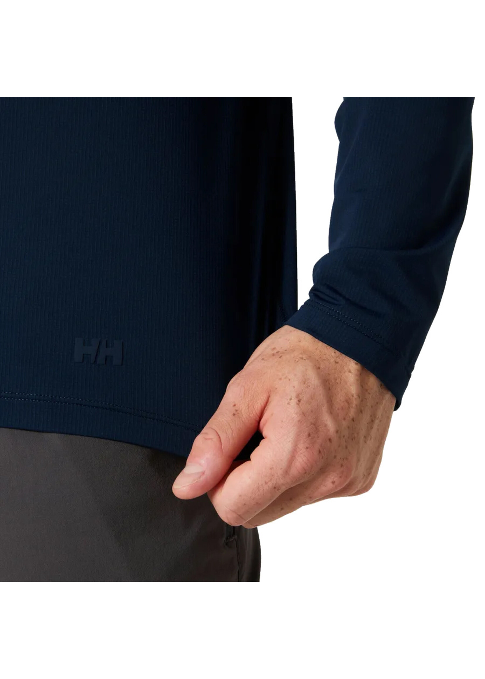 HELLY HANSEN T-shirt SHINE SOLEN LS CREW / Navy (Homme)