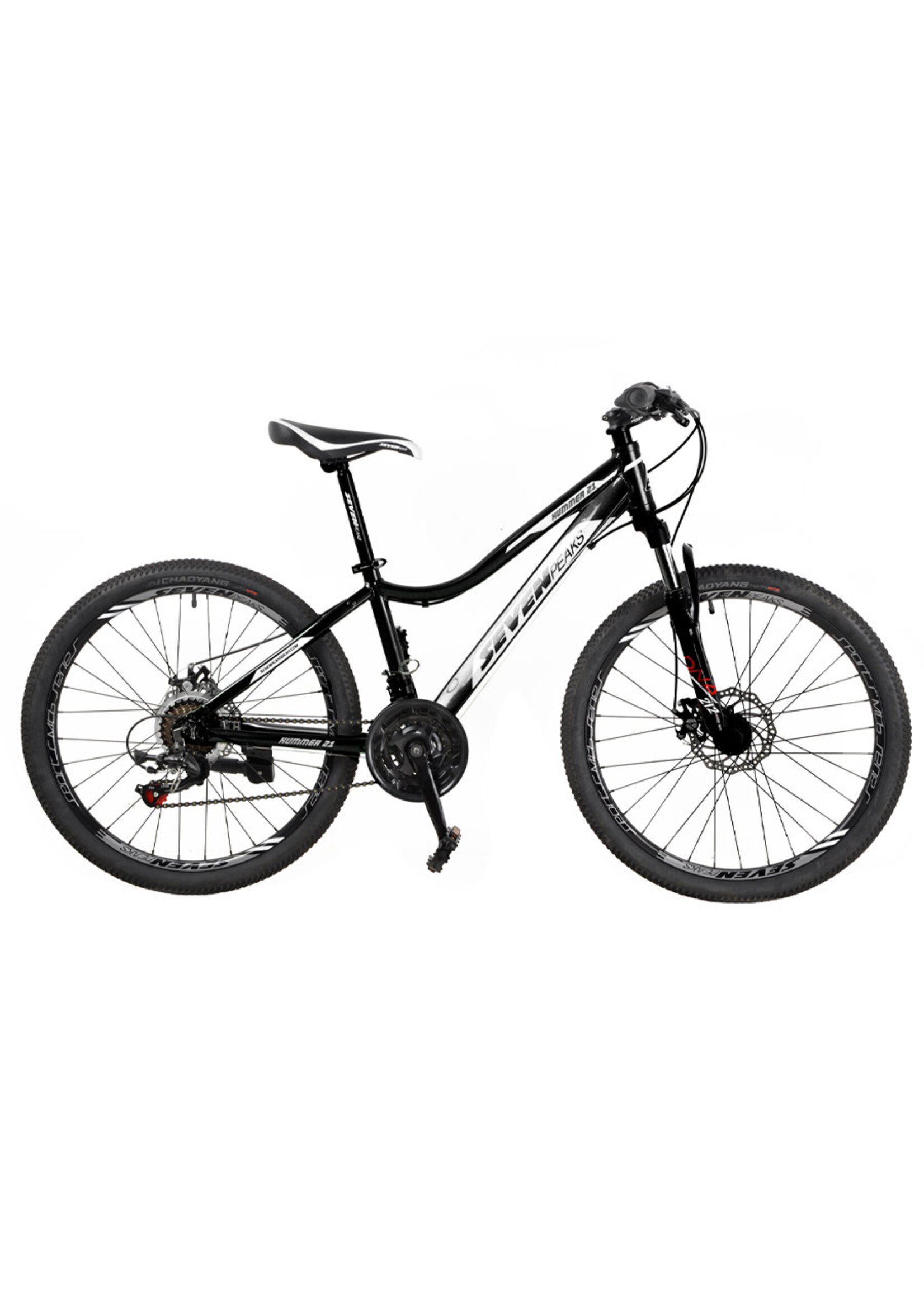SEVEN PEAKS Vélo KLUTCH / BLACK-WHITE 24"