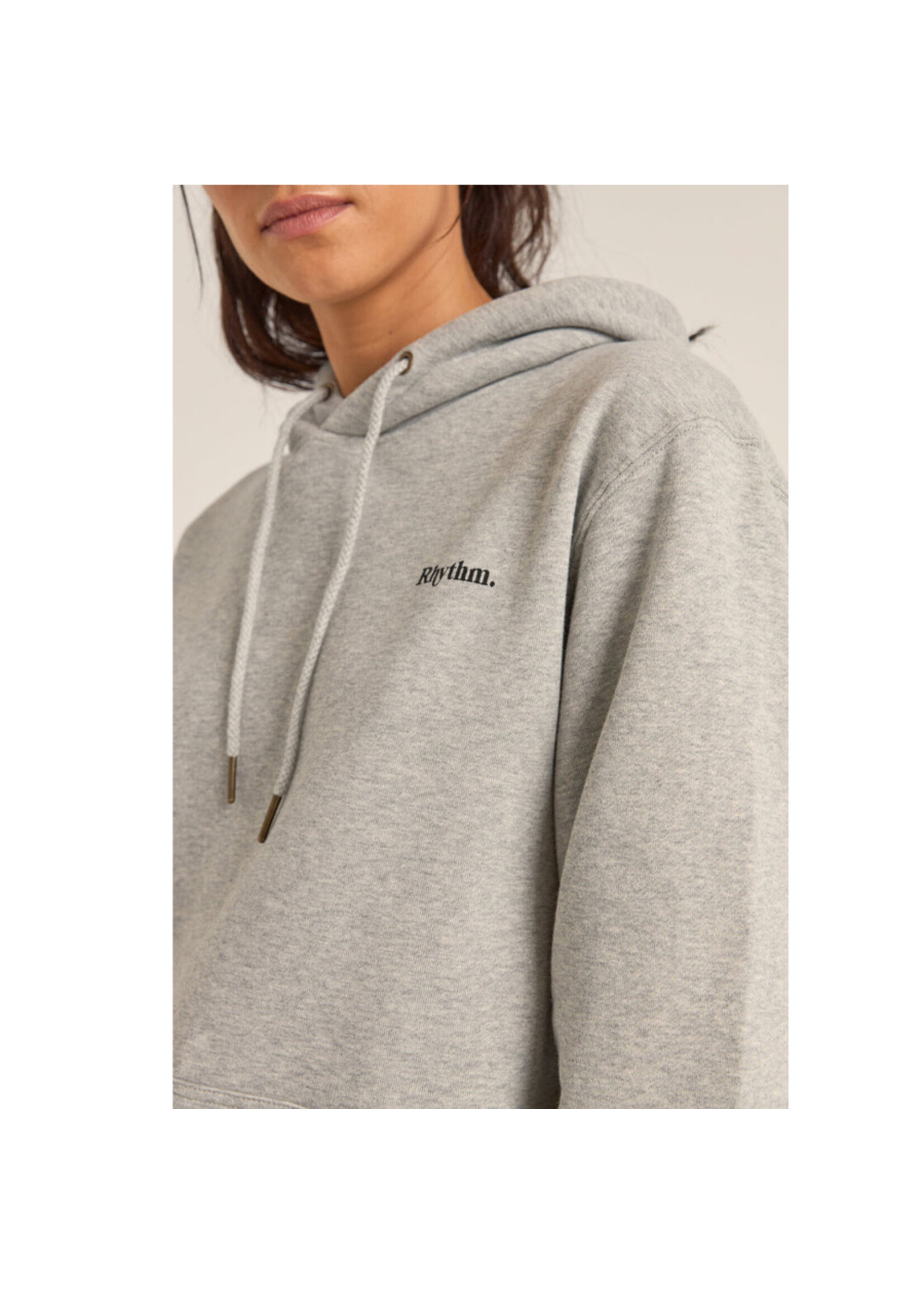 RHYTHM Chandail à capuchon FLAGSHIP BOYFRIEND / Heather-grey (Femme)