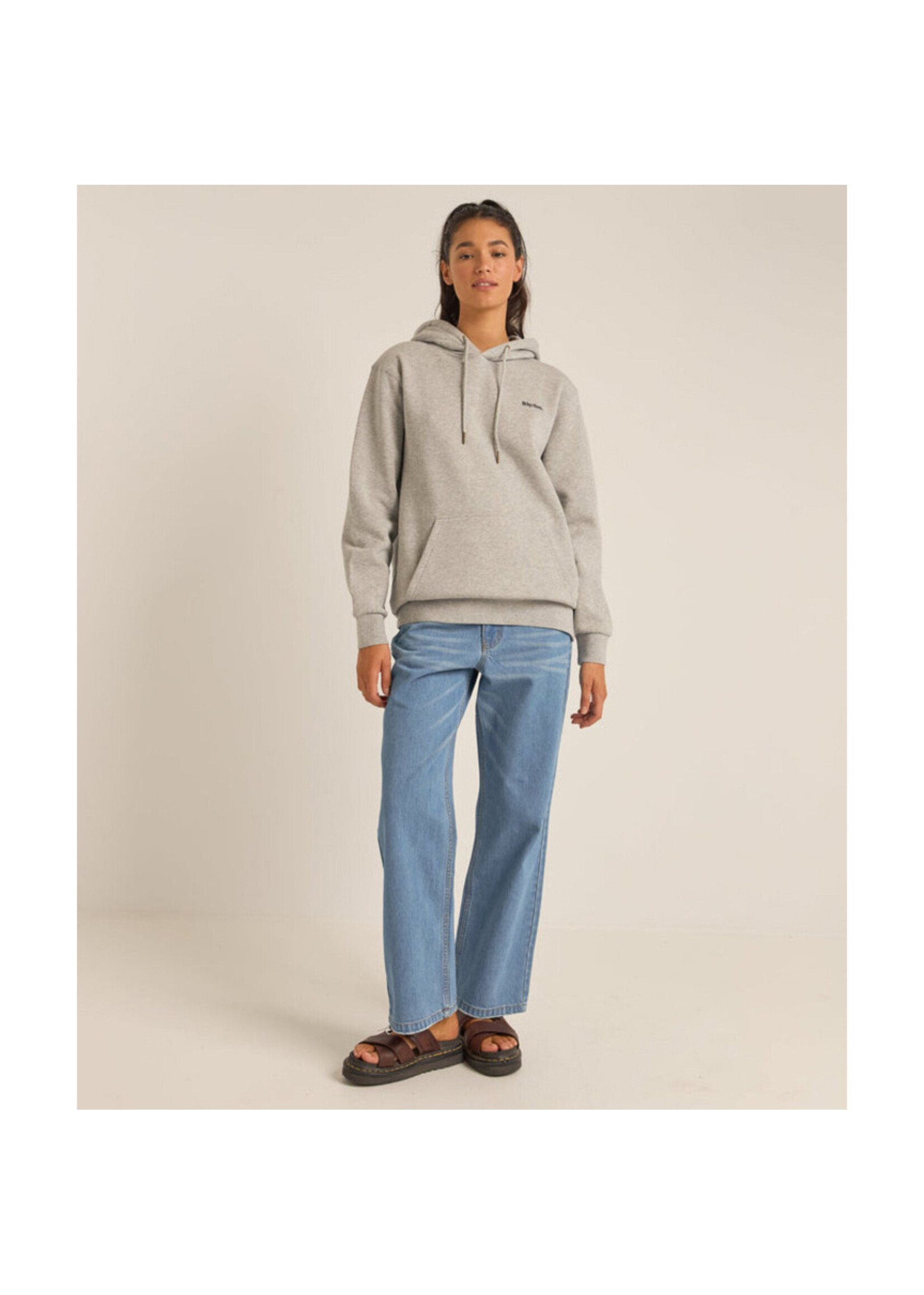 RHYTHM Chandail à capuchon FLAGSHIP BOYFRIEND / Heather-grey (Femme)