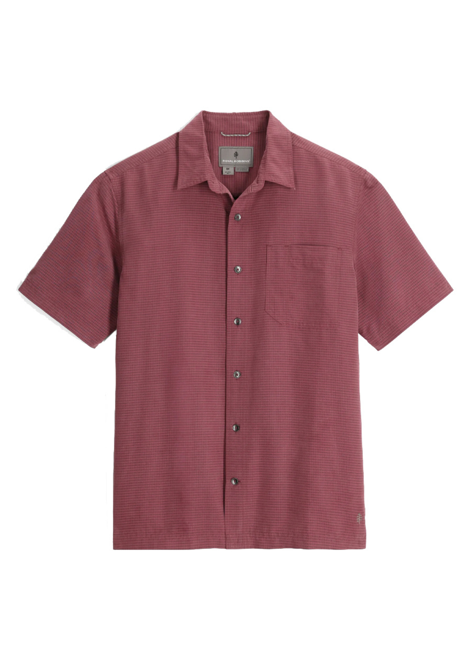 ROYAL ROBBINS Chemise DESERT PUCKER DRY / Wild Rhubarb (Homme)