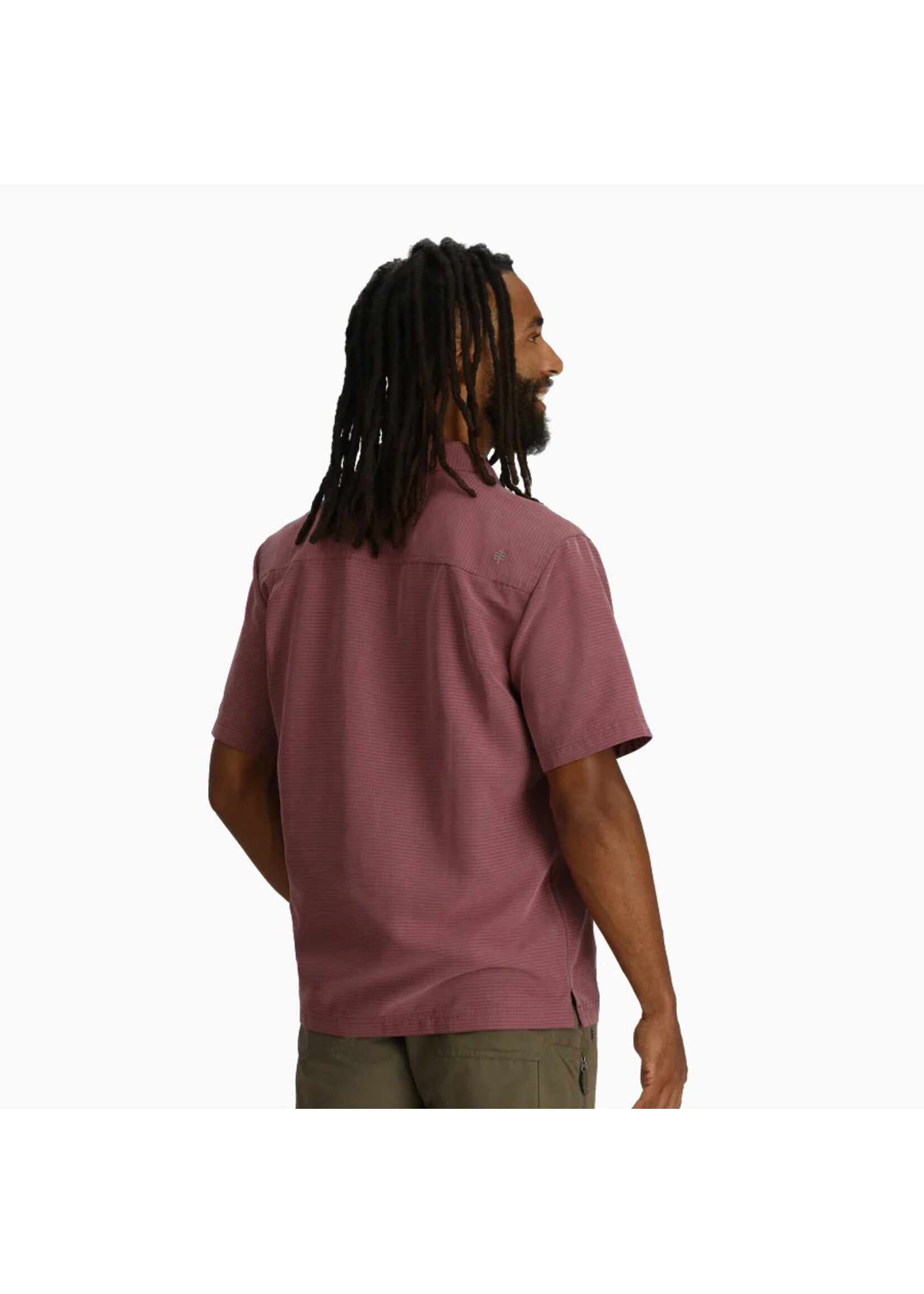 ROYAL ROBBINS Chemise DESERT PUCKER DRY / Wild Rhubarb (Homme)