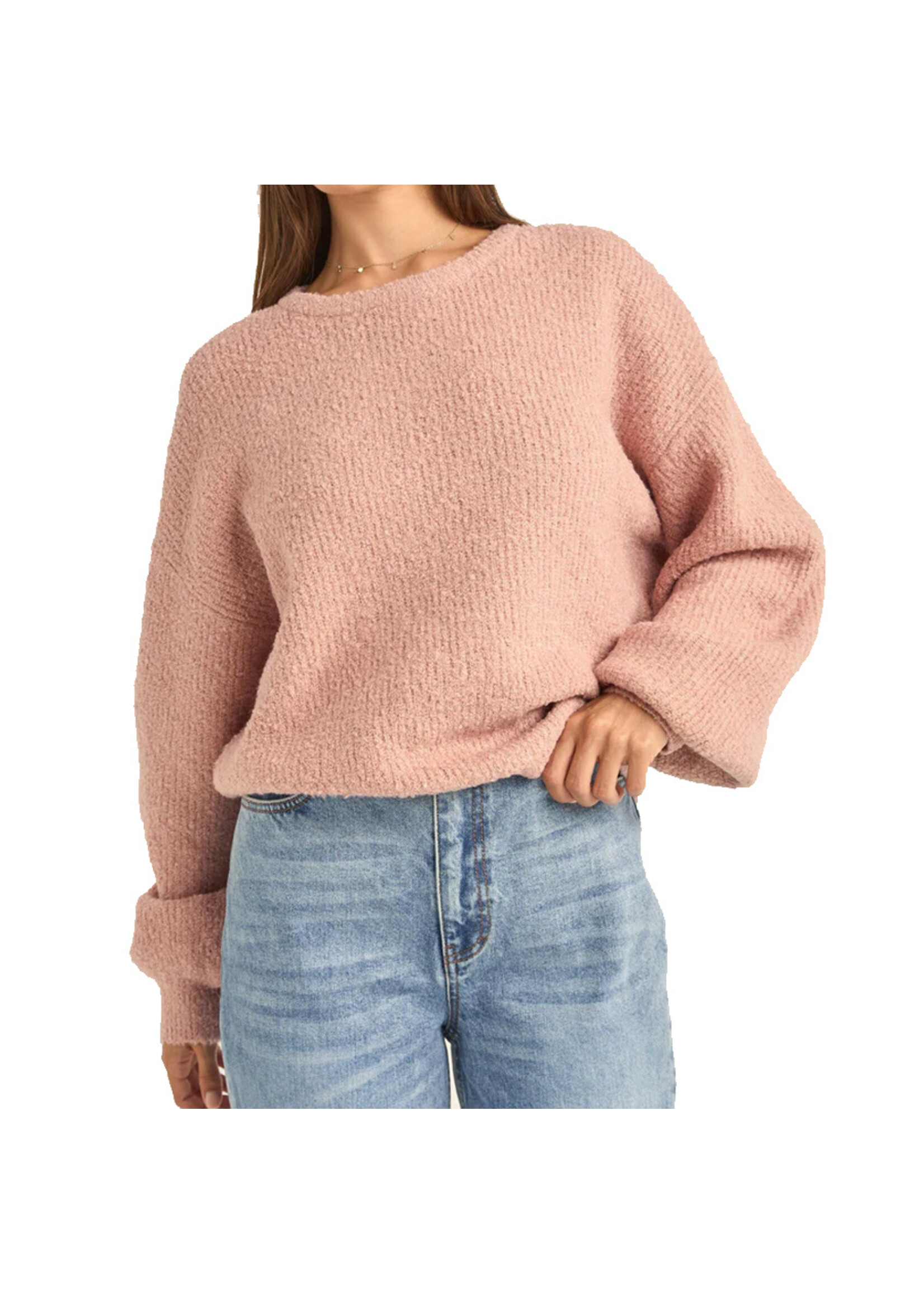 RHYTHM Chandail QUINN KNIT JUMPER / Pink (Femme)