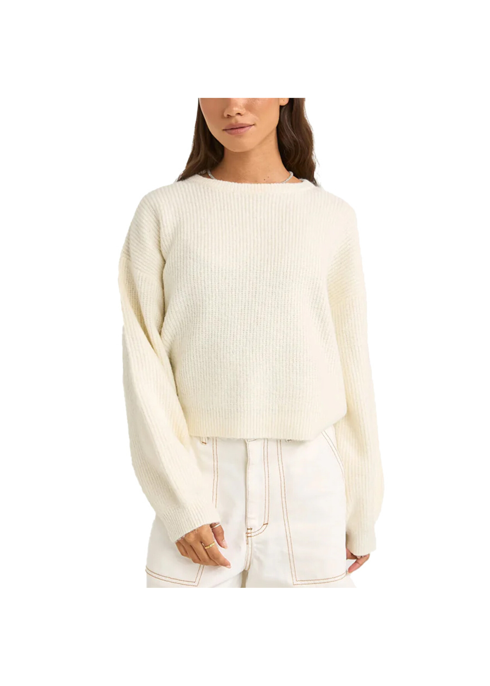 RHYTHM Chandail NONI KNIT JUMPER / Ivory (Femme)