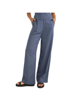 RHYTHM Pantalon STEVIE WIDE LEG / Blue (Femme)
