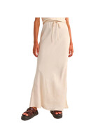 RHYTHM Jupe BIAS CUT MAXI / Blanc (Femme)