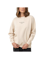 RHYTHM Chandail CLASSIC BRAND FLEECE / Oat (Femme)