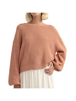 RHYTHM Chandail CLASSIC KNIT JUMPER / Rose (Femme)