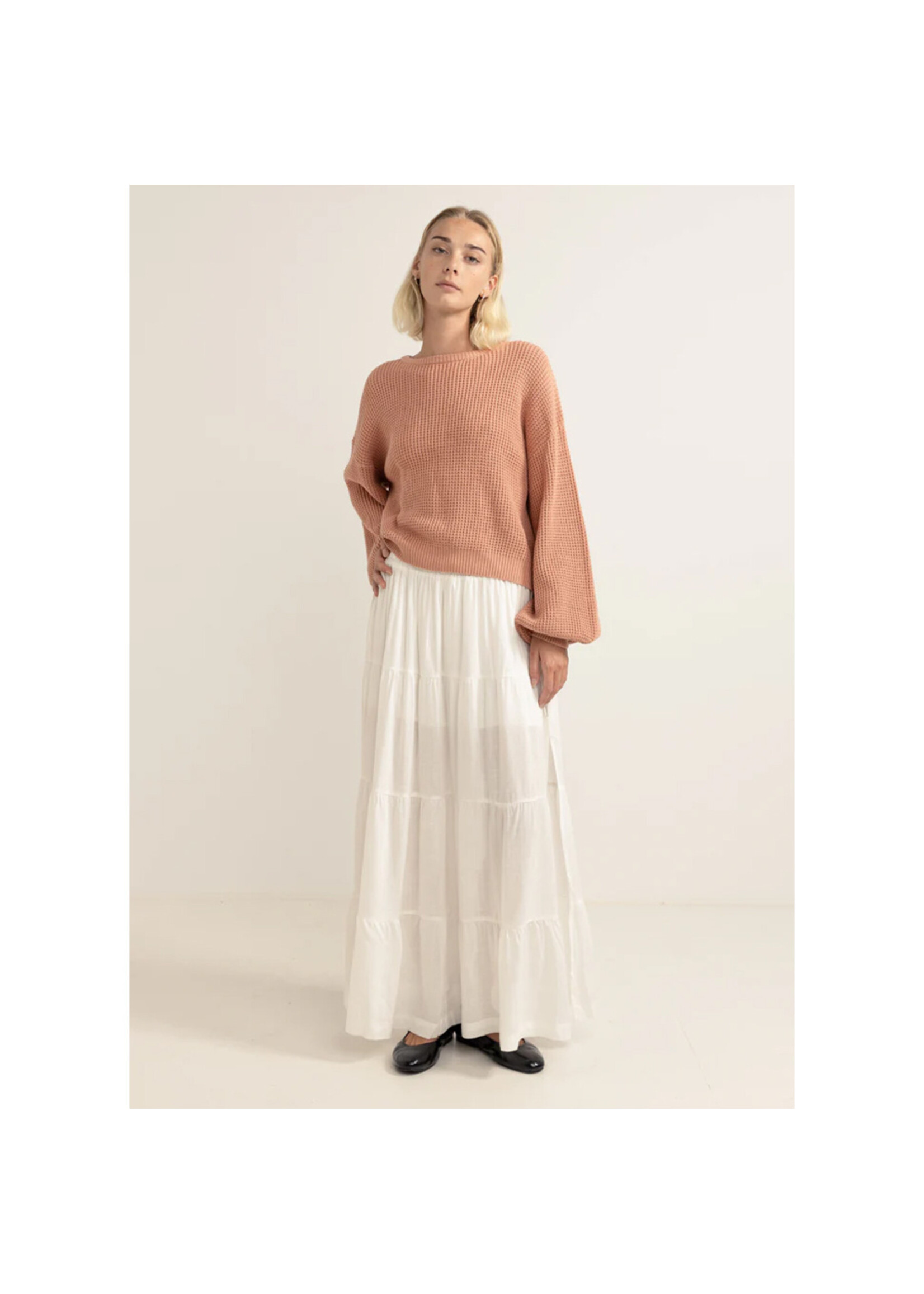 RHYTHM Chandail CLASSIC KNIT JUMPER / Rose (Femme)