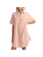 RHYTHM Chemise CLASSIC SHIRT DRESS / Rose (Femme)