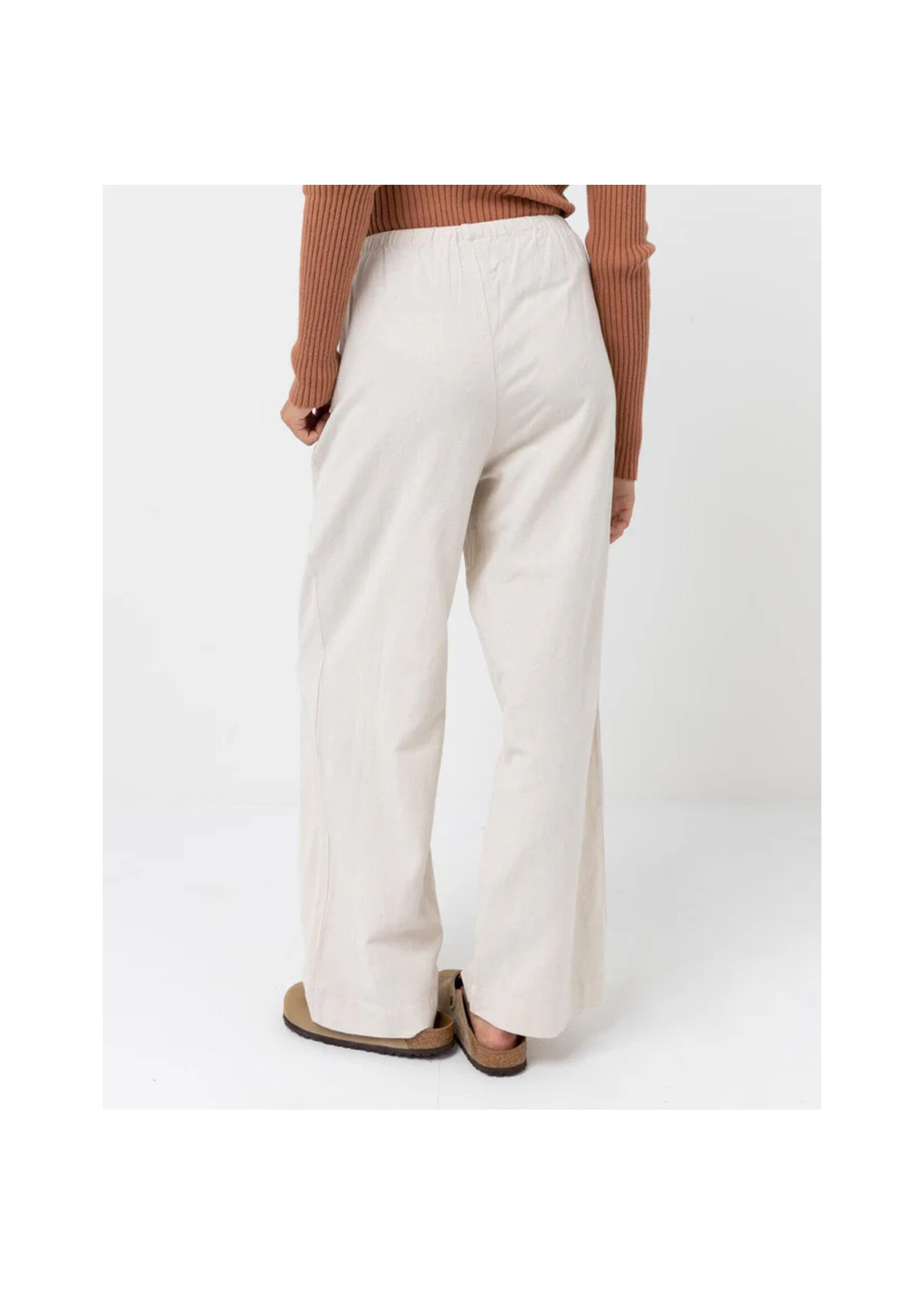 RHYTHM Pantalon CLASSIC DRAWSTRING PANT / Oat (Femme)