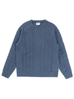 RHYTHM Chandail MOHAIR FISHERMANS KNIT / Slate (Homme)