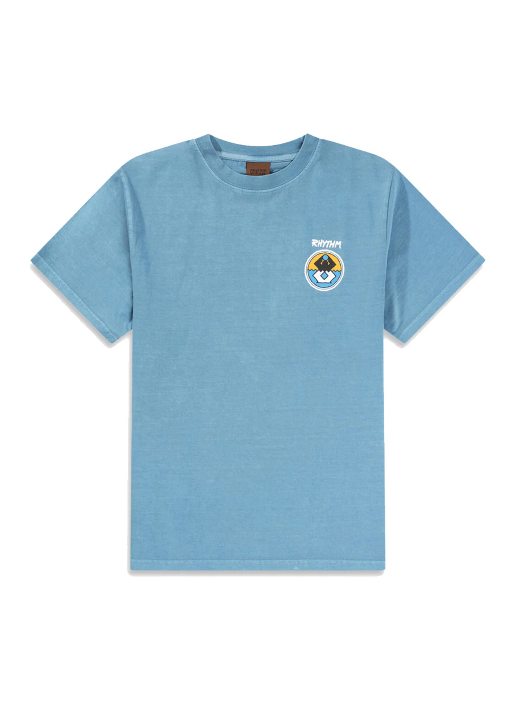 RHYTHM T-shirt CHANNEL SS / Vintage blue (Homme)