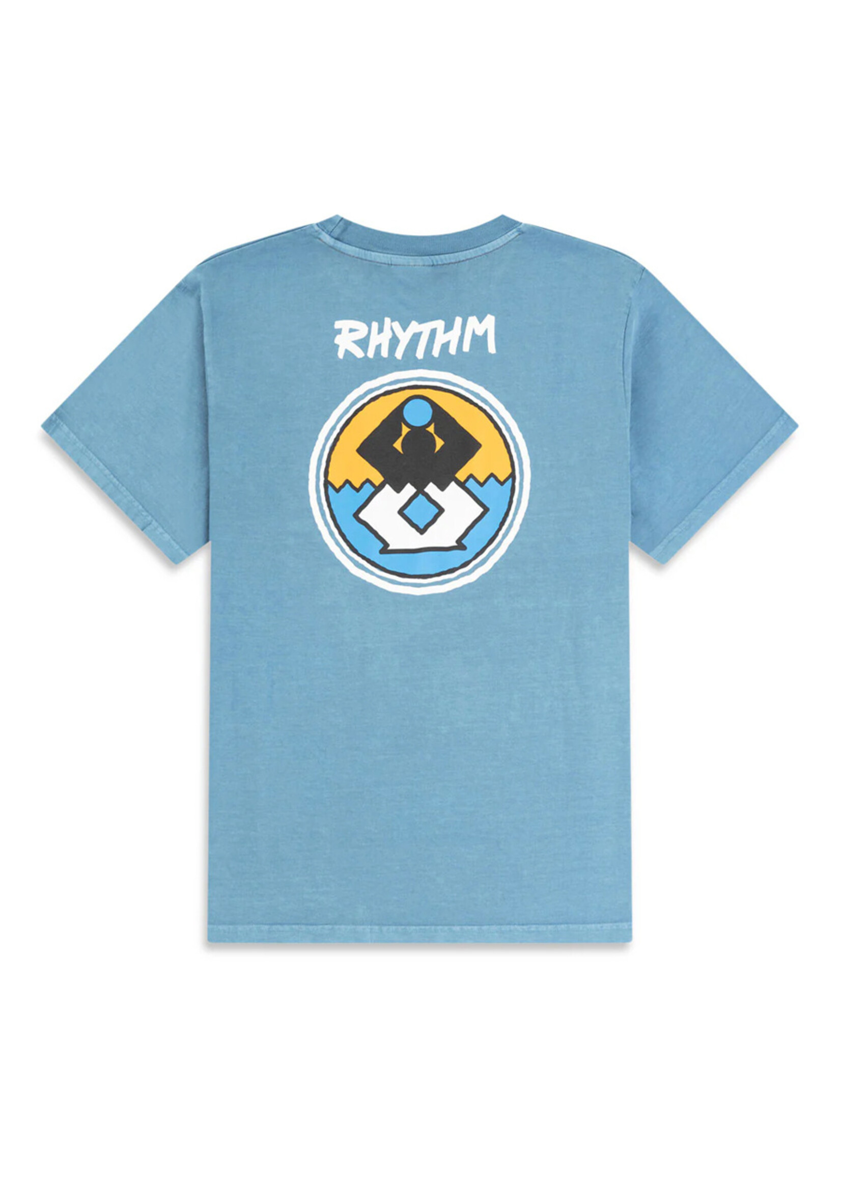 RHYTHM T-shirt CHANNEL SS / Vintage blue (Homme)