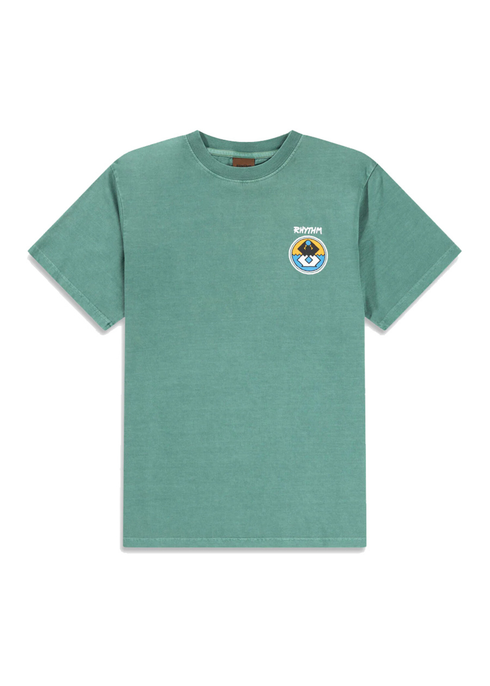 RHYTHM T-shirt CHANNEL SS / Vintage green (Homme)