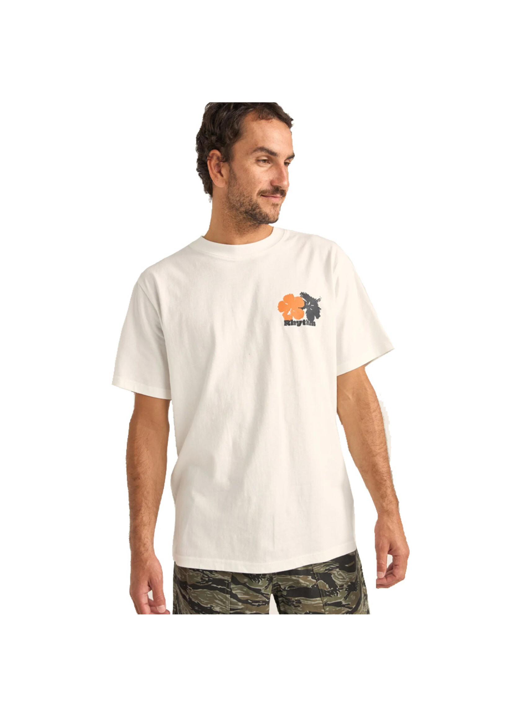 RHYTHM T-shirt RADIO VINTAGE / Vintage white (Homme)