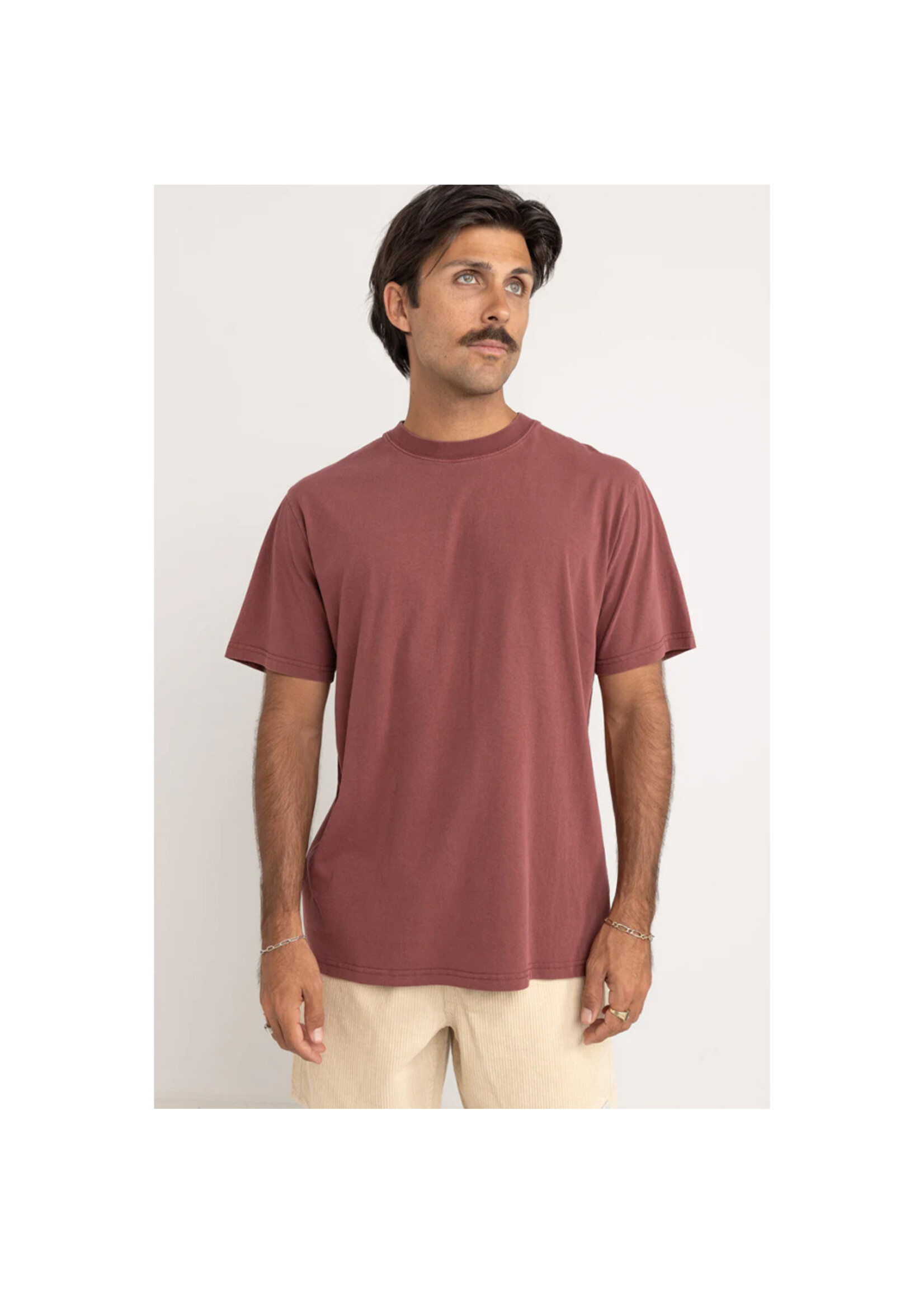 RHYTHM T-Shirt CLASSIC VINTAGE TEE / Merlot (Homme)