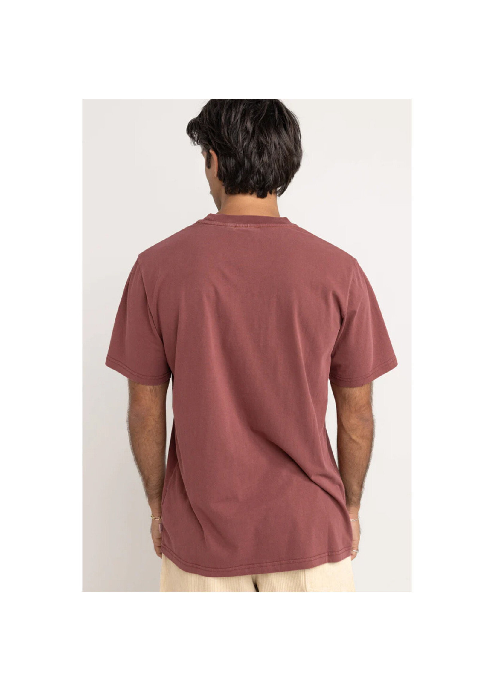 RHYTHM T-Shirt CLASSIC VINTAGE TEE / Merlot (Homme)