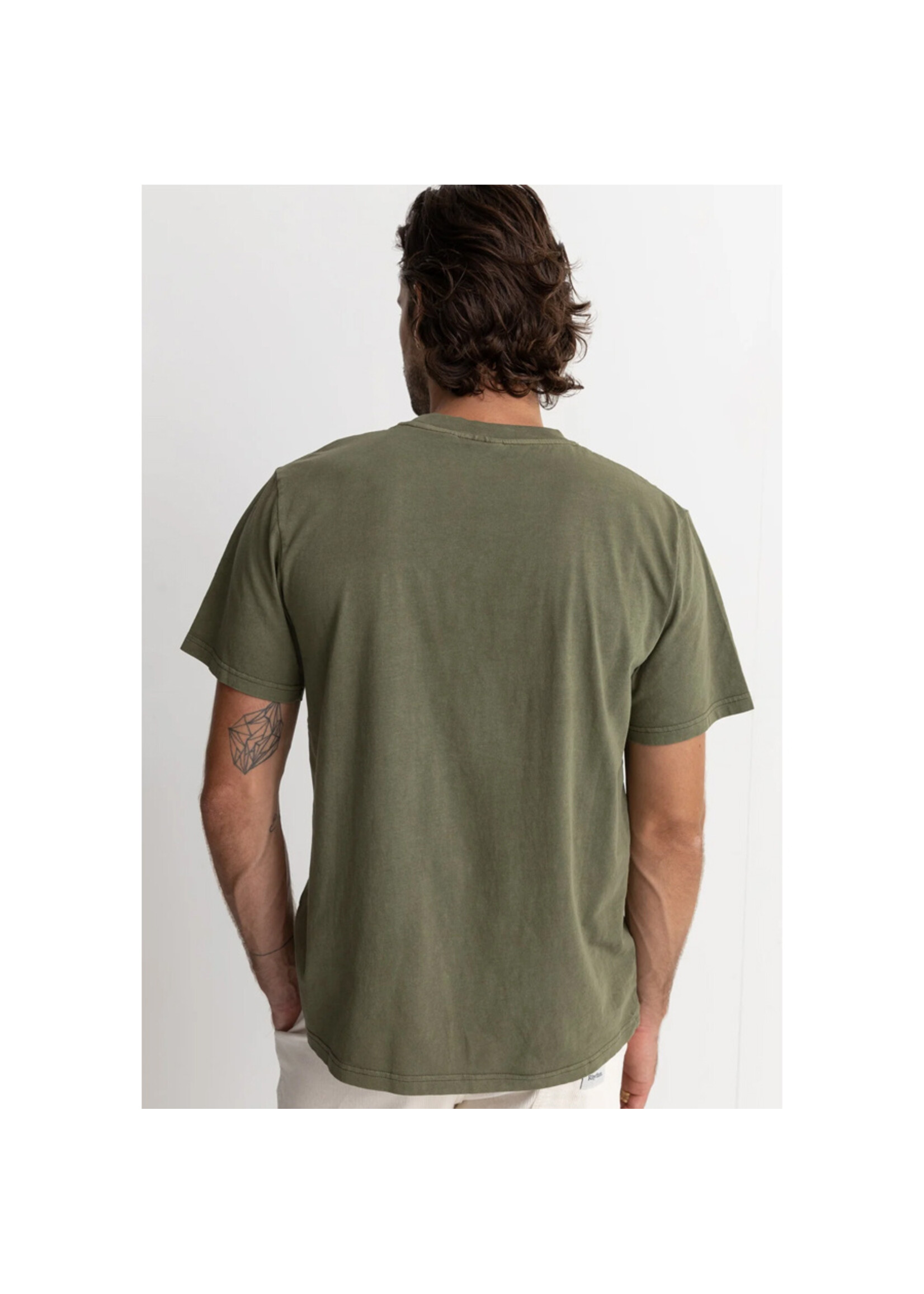 RHYTHM CLASSIC VINTAGE TEE - OLIVE