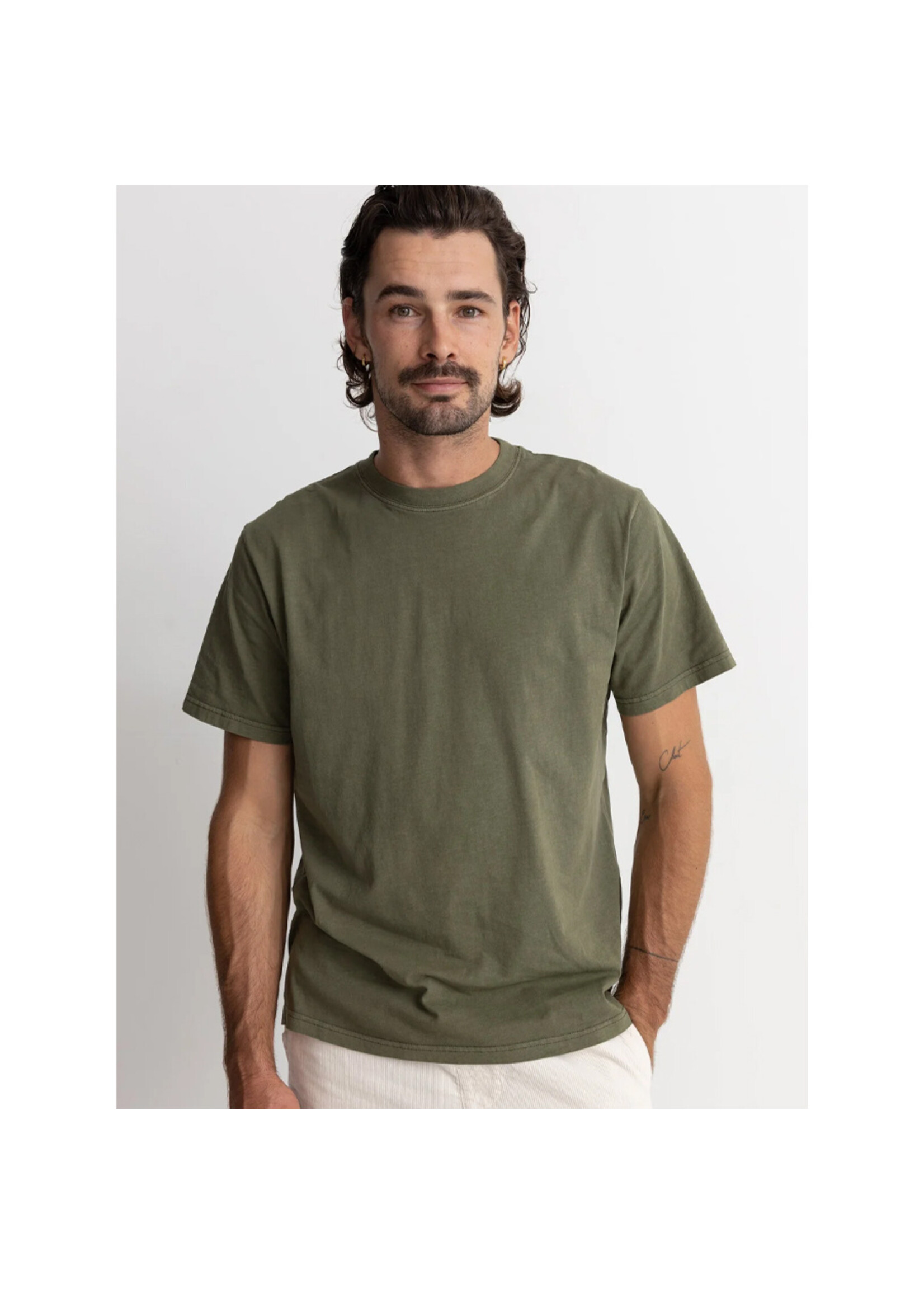 RHYTHM CLASSIC VINTAGE TEE - OLIVE