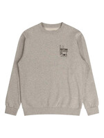 RHYTHM Chandail SIESTA FLEECE CREW / Grey heather (Homme)