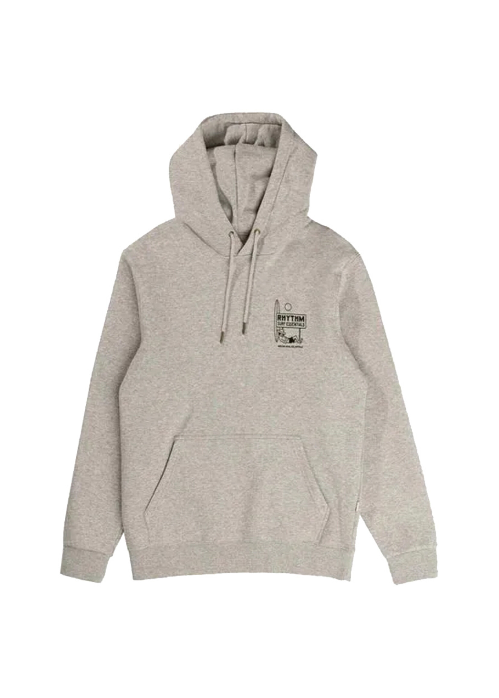RHYTHM Chandail à capuchon SIESTA FLEECE HOOD / Grey heather (Homme)