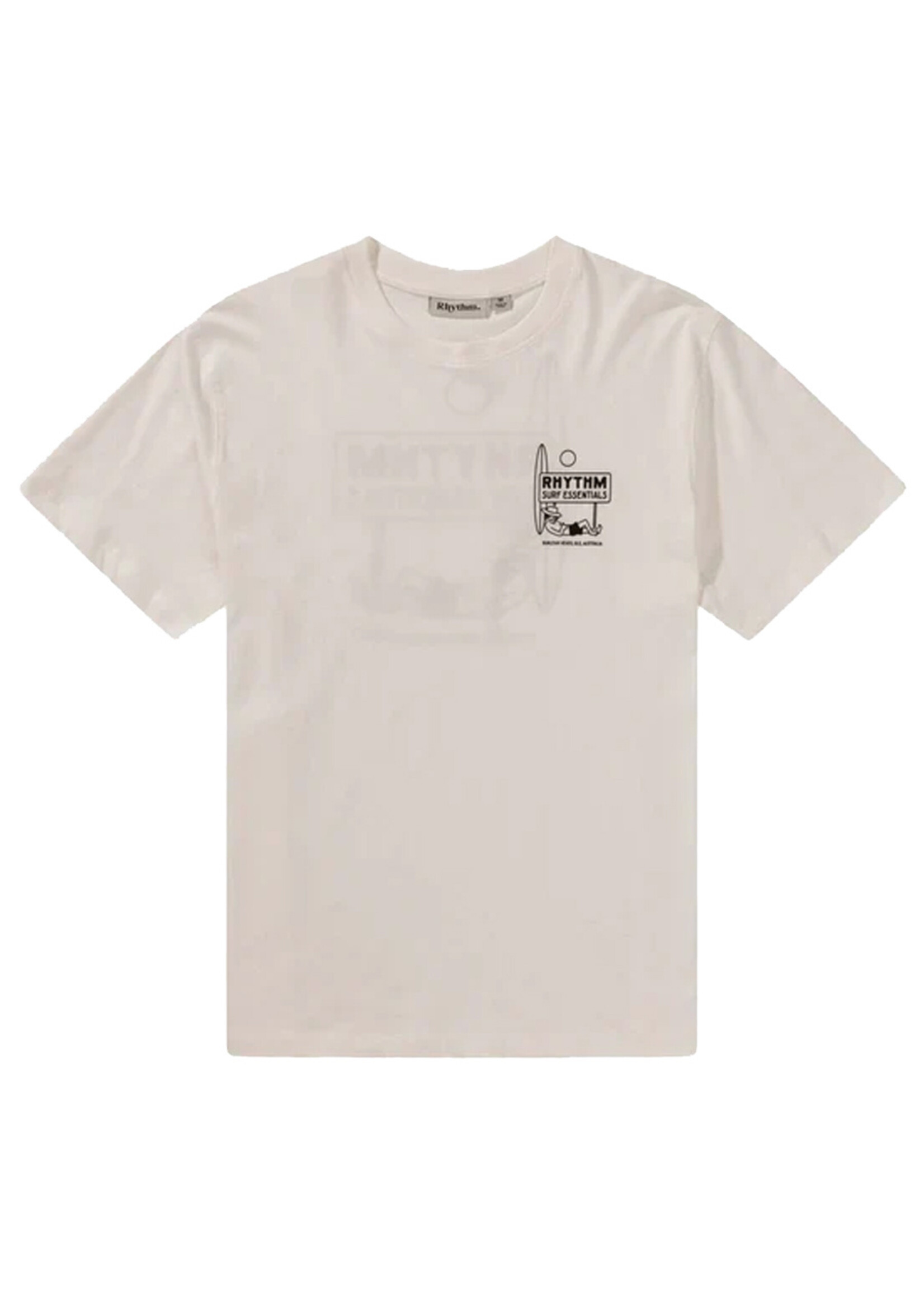 RHYTHM T-Shirt SIESTA TEE / Blanc (Homme)