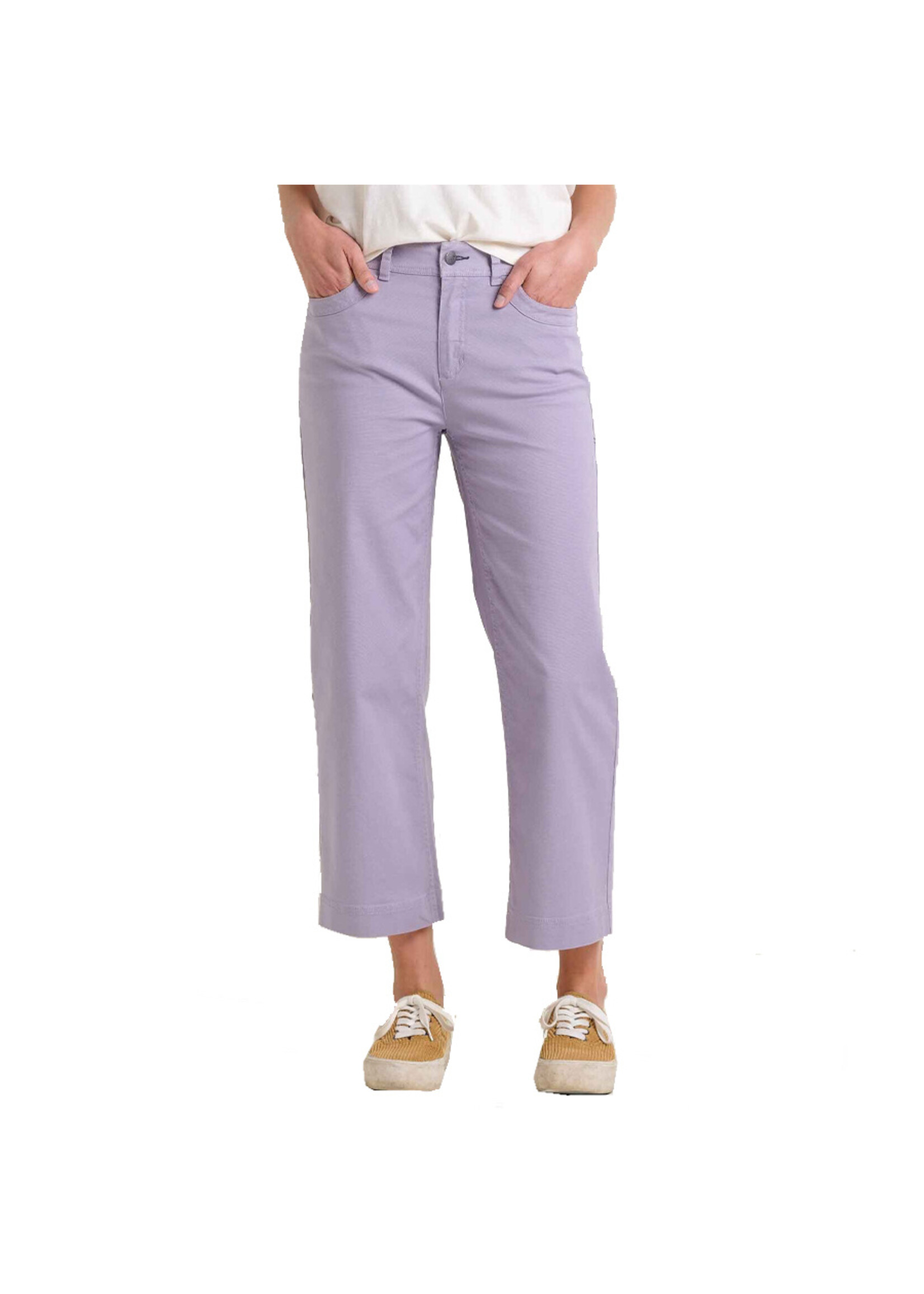 TOAD & CO Pantalon EARTHWORK WIDE LEG / Aster (Femme)