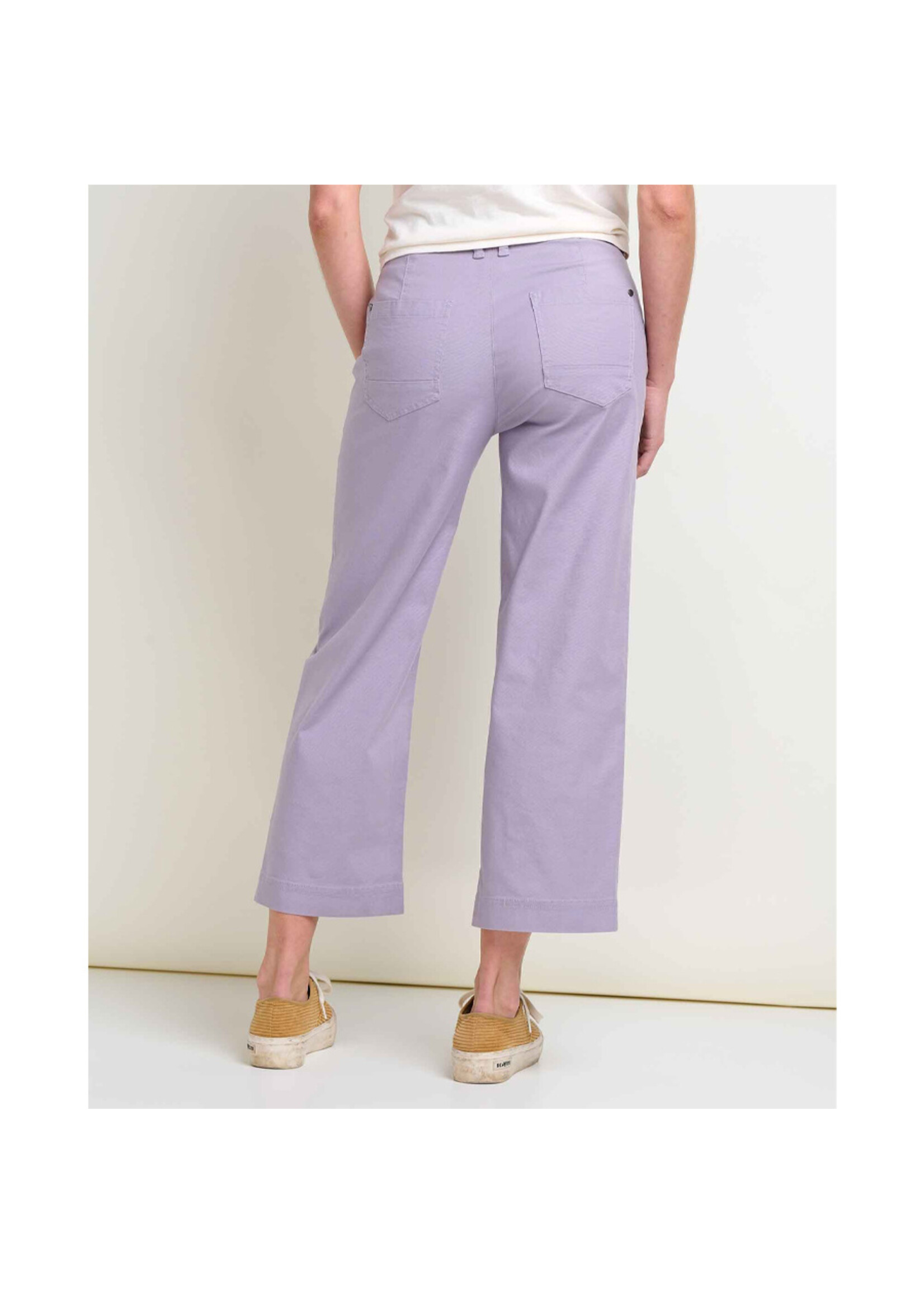 TOAD & CO Pantalon EARTHWORK WIDE LEG / Aster (Femme)