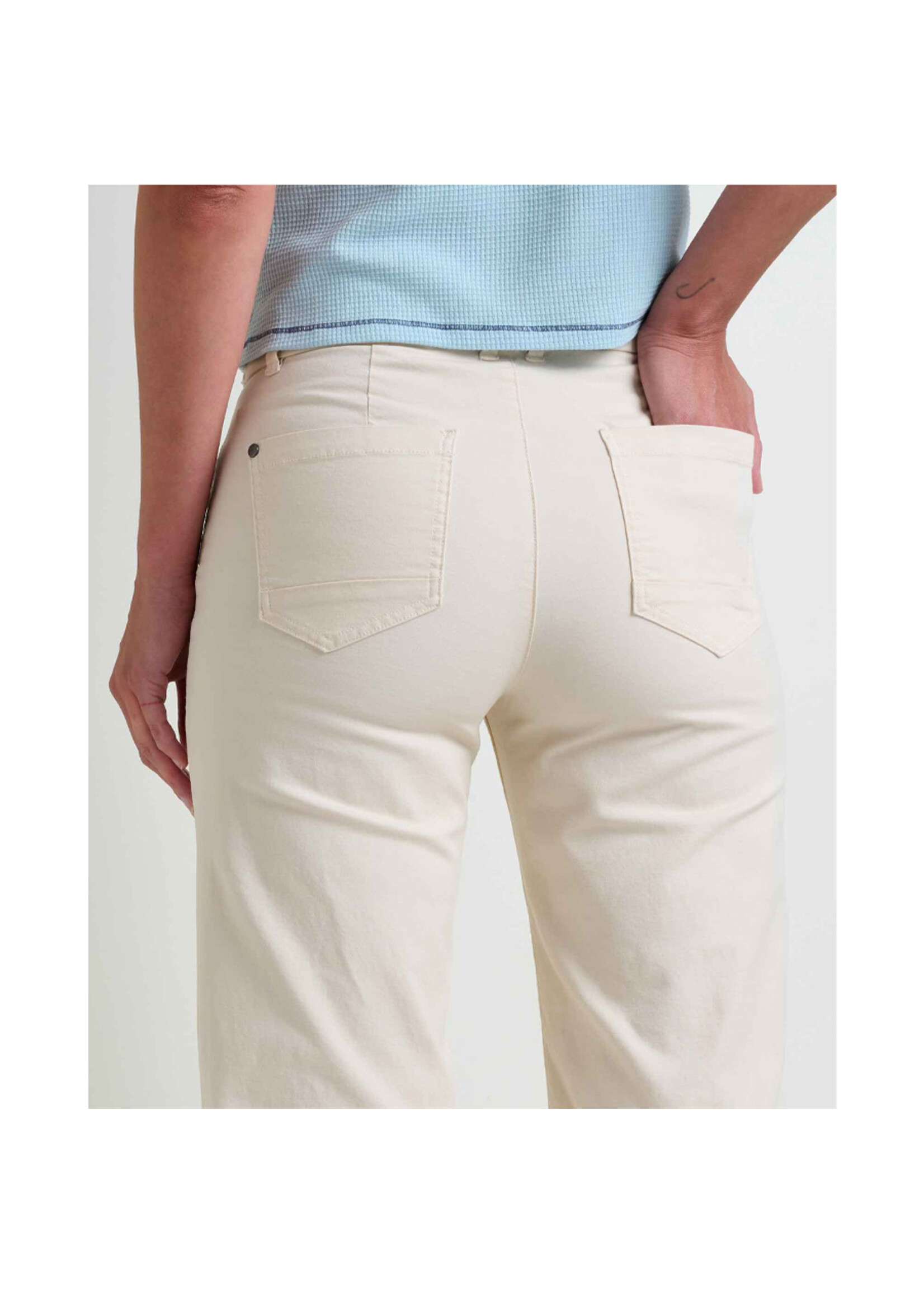 TOAD & CO Pantalon EARTHWORK WIDE LEG / Salt (Femme)