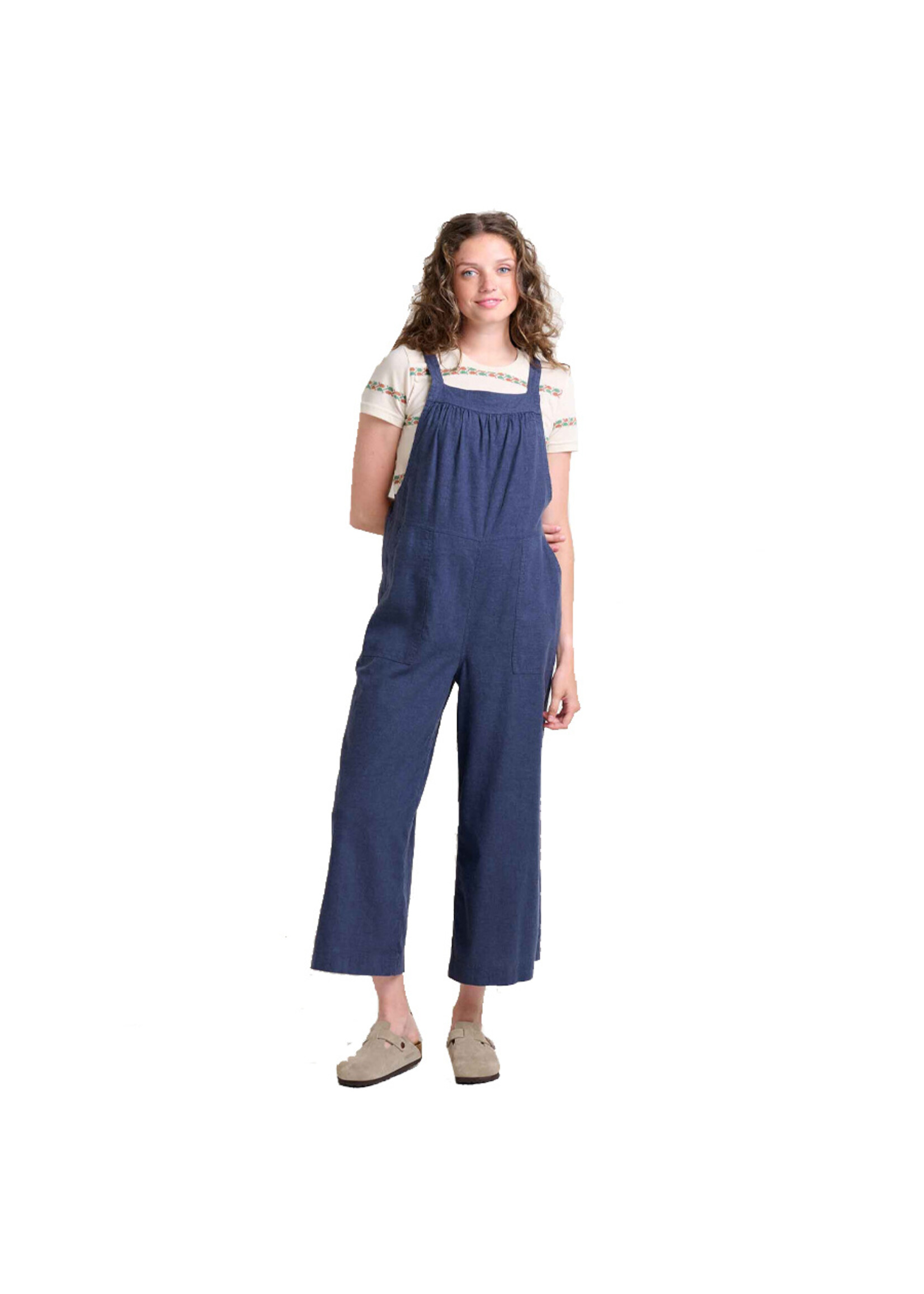 TOAD & CO Pantalon TAJ HEMP OVERALL / Navy (Femme)