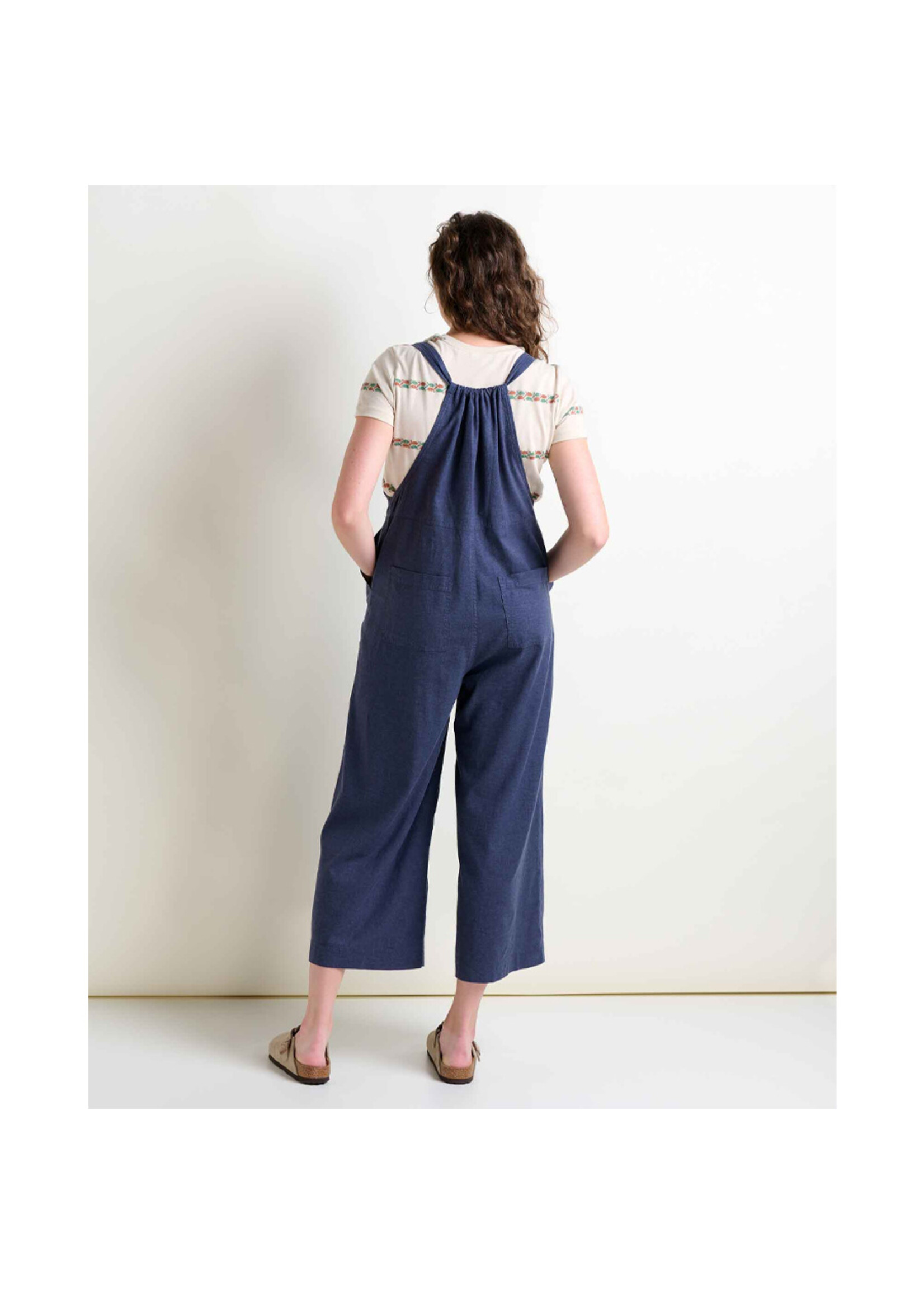 TOAD & CO Pantalon TAJ HEMP OVERALL / Navy (Femme)