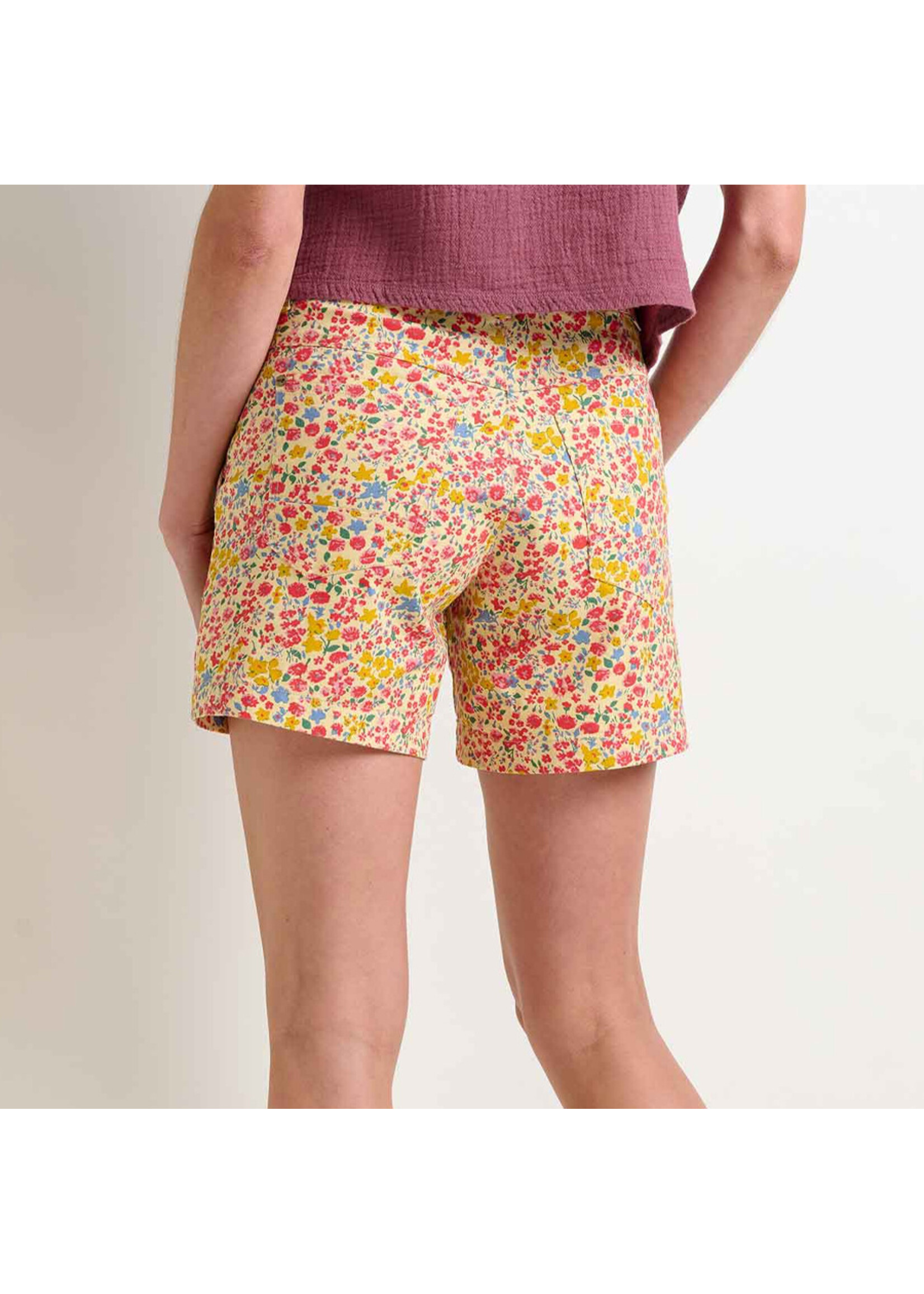 TOAD & CO Short EARTHWORKS CAMP / Straw ditsy print (Femme)