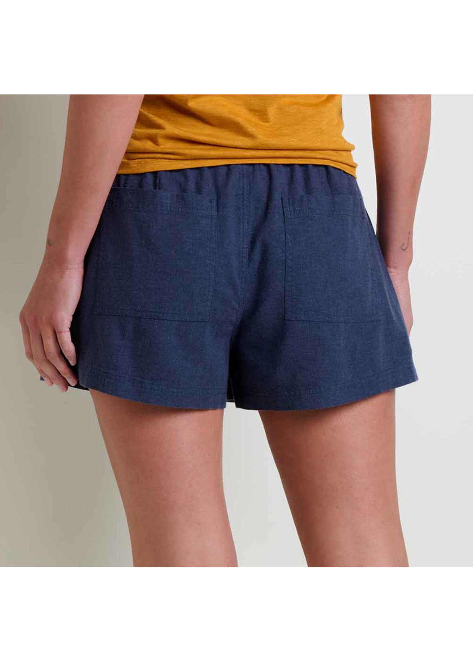 TOAD & CO Short TAJ HEMP PULL-ON / Navy (Femme)