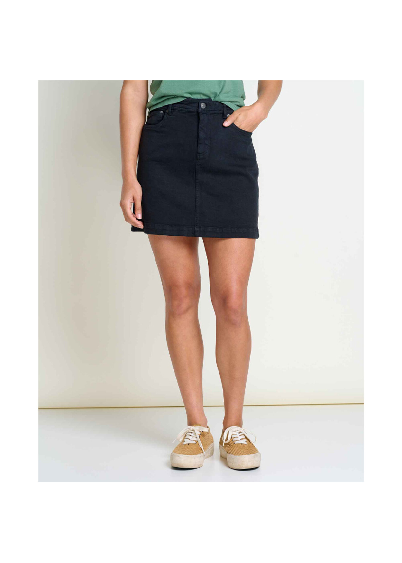 TOAD & CO Jupe BALSAM / Washed black (Femme)