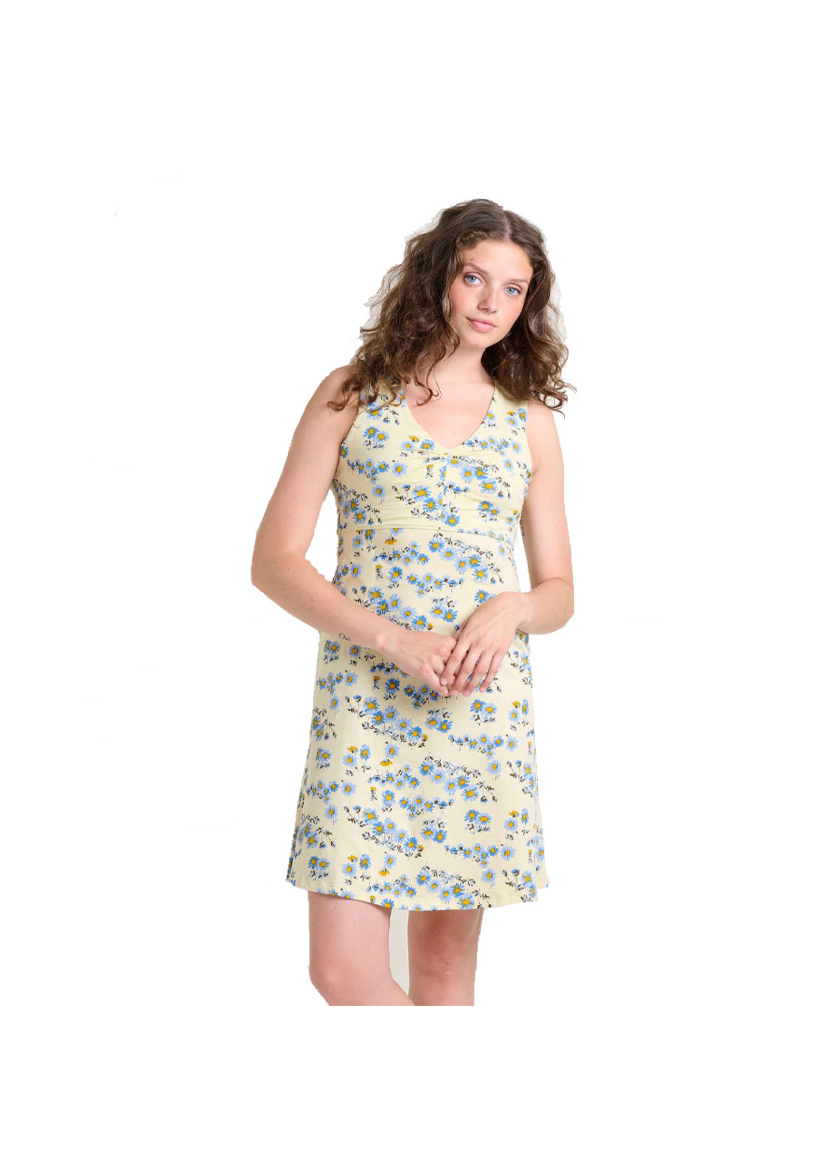 TOAD & CO Robe ROSEMARIE SL / Barley daisy print (Femme)