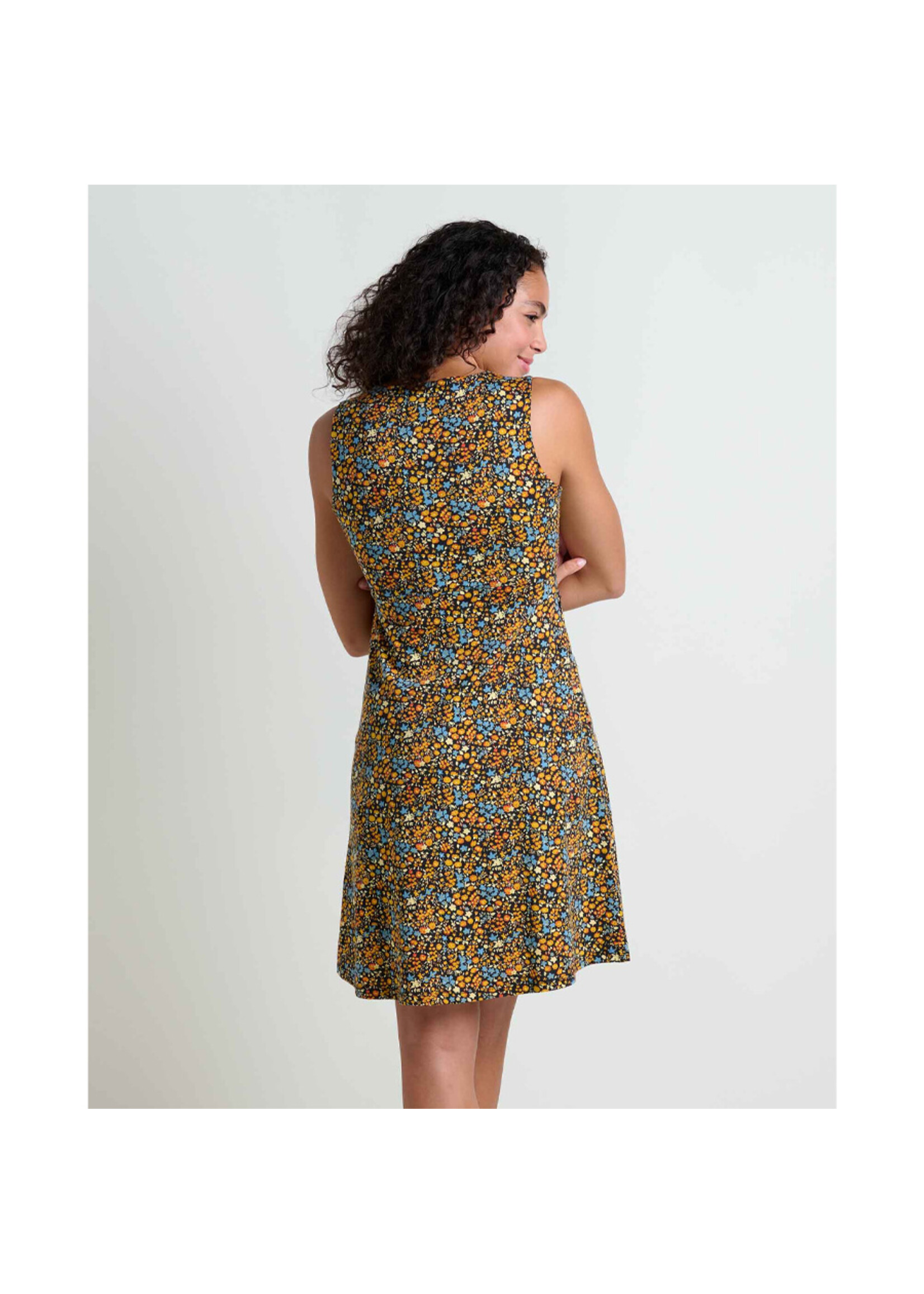TOAD & CO Robe ROSEMARIE SL / Black ditsy print (Femme)